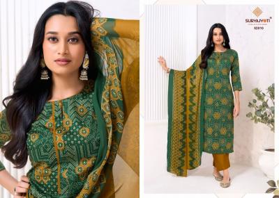 Suryajyoti naishaa vol-52 printed cotton dress material wholesale in hyderabad